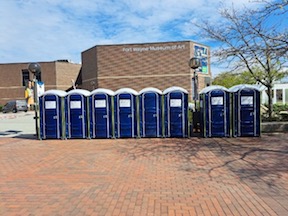 Where to rent a porta potty rental in Topeka, Indiana? Rent a porta potty rental in Topeka, Indiana with Summit City Rental. 